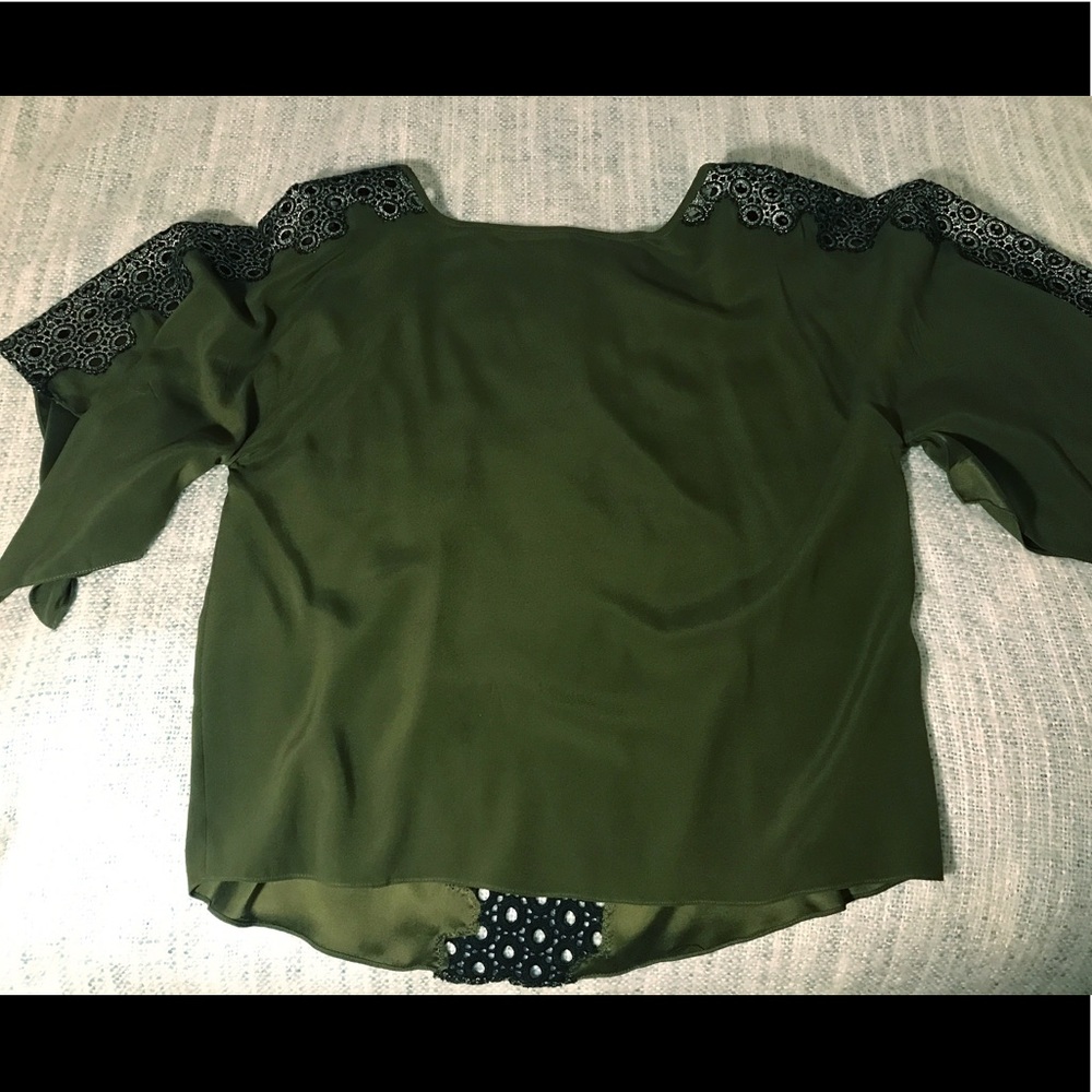 Silk blouse, Ramy Brooks New York